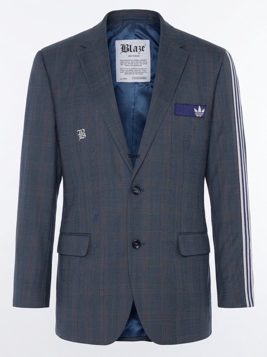 Blazer als ghost-packshot na verwerking