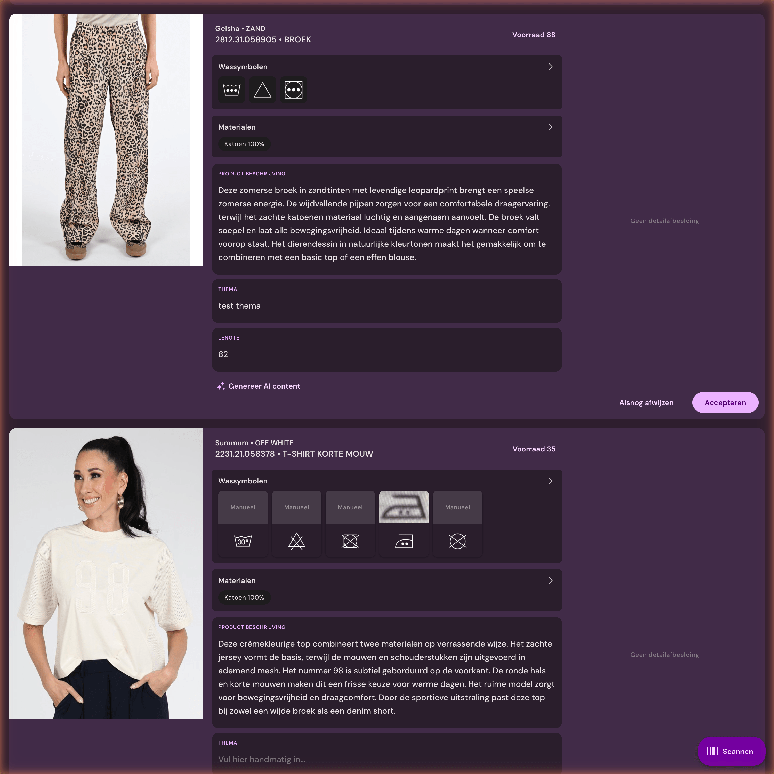AI-contentgeneratie voor productdata in Photopilot