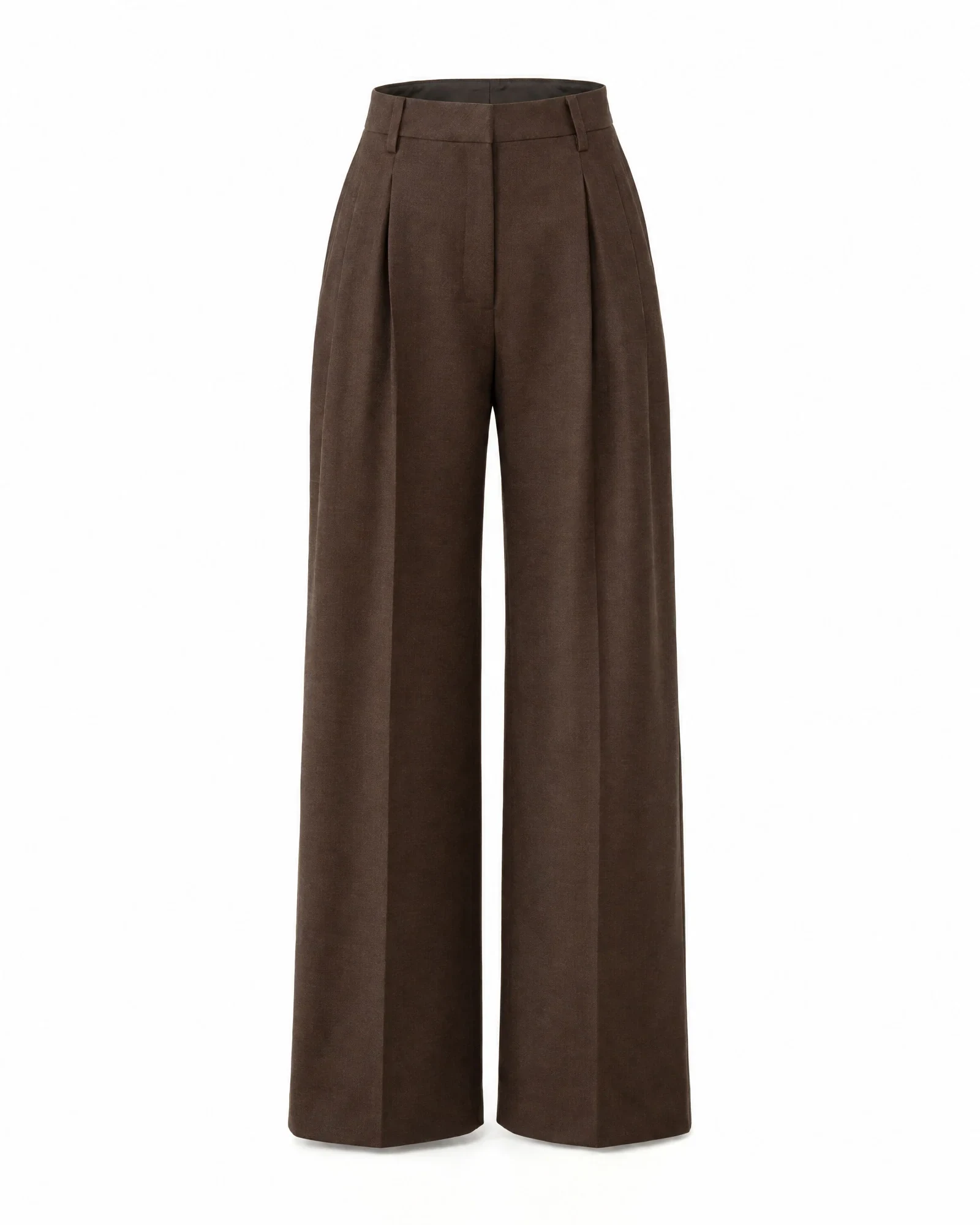 Bruine pantalon als packshot