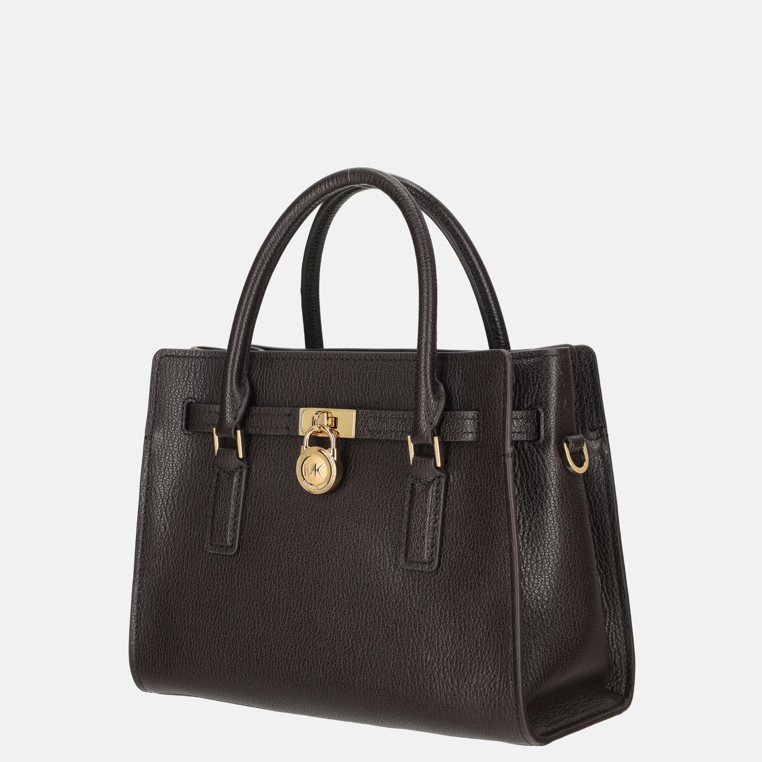 Packshot (driekwart): Michael Kors Hamilton satchel